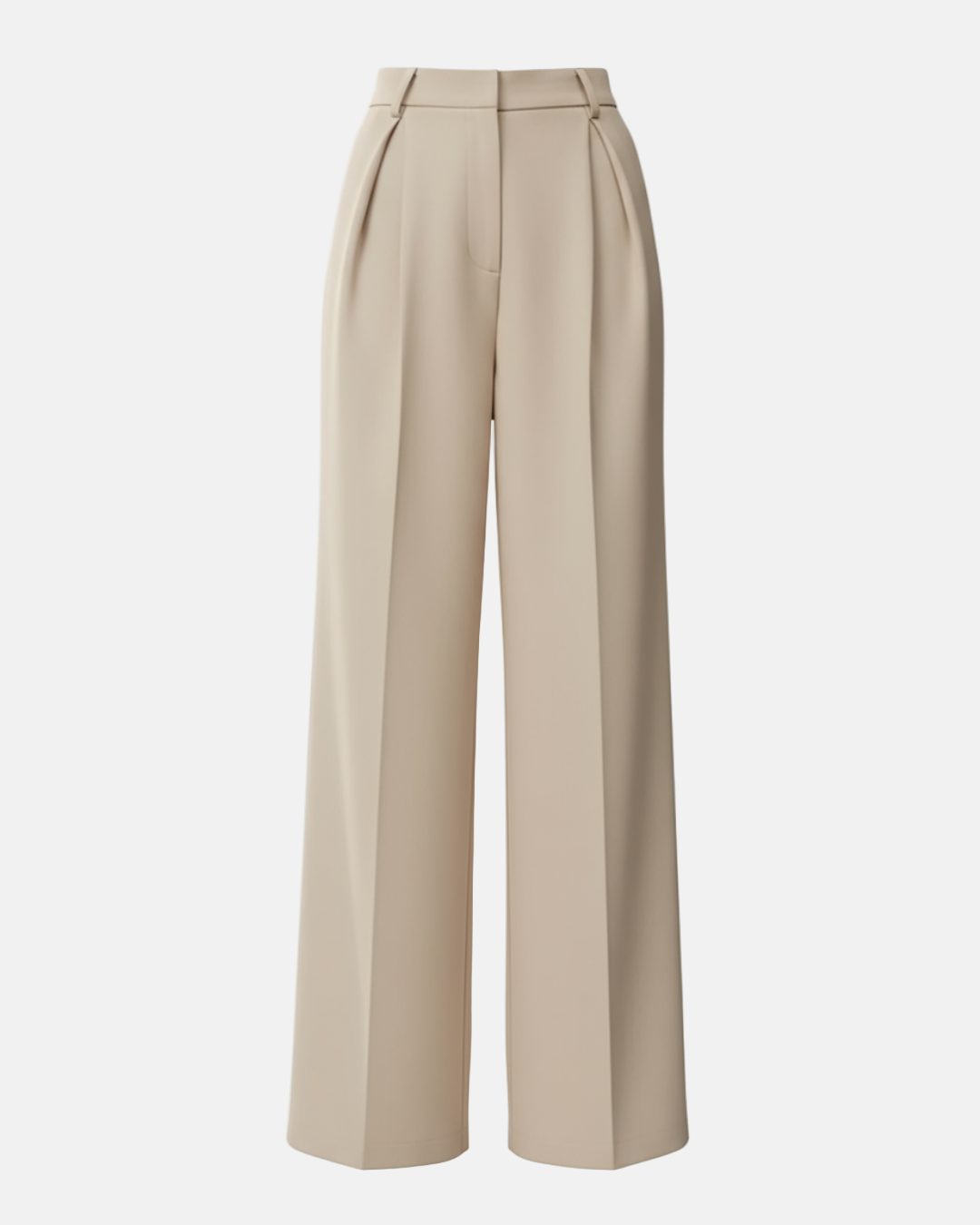 Fashionable high-waist wide-leg pants for women, a comfortable yet stylish choice.