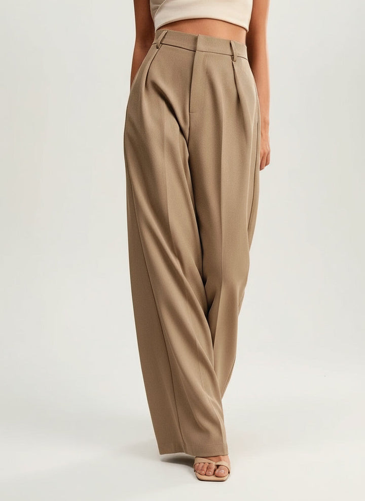 Tailored wide leg pants for women, perfect for a polished look.