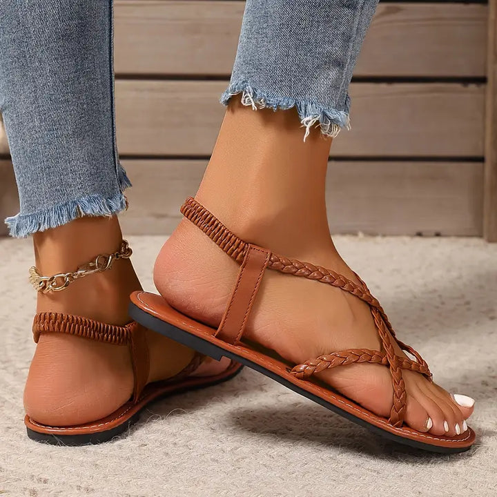 Elegant women's Imogen sandals, showcasing premium material quality