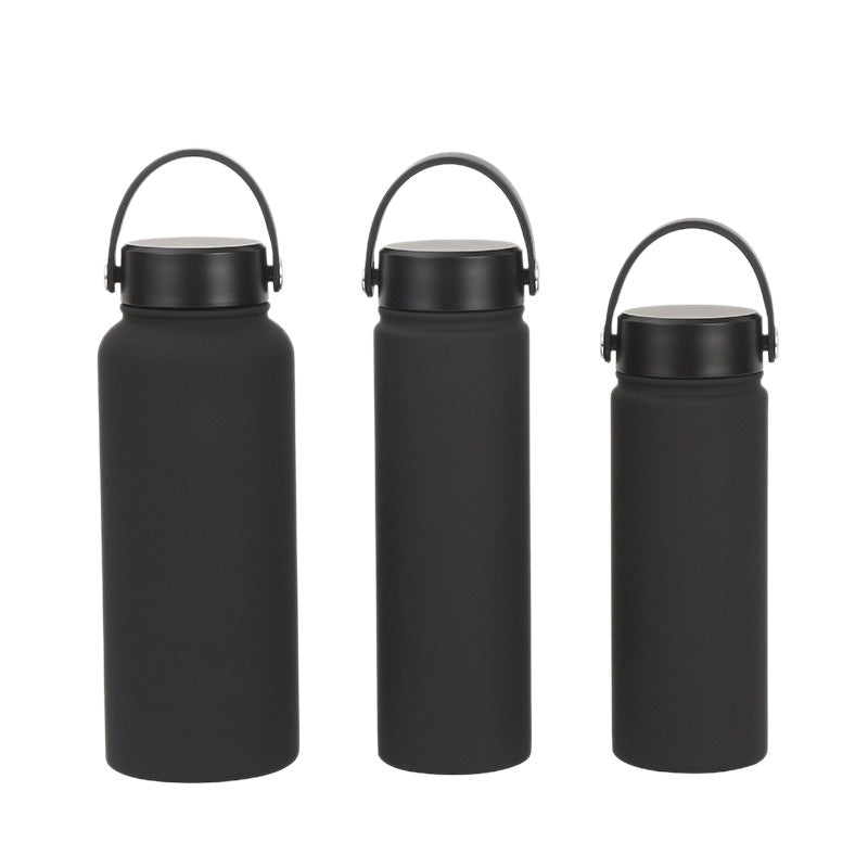 Durable stainless steel insulated water bottle for women, leak-proof & reusable for active lifestyles.