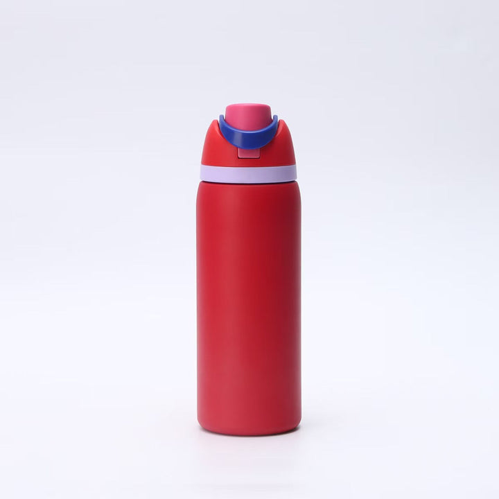 Reusable insulated water bottle for women. Eco-friendly way to enjoy hot or cold beverages all day.