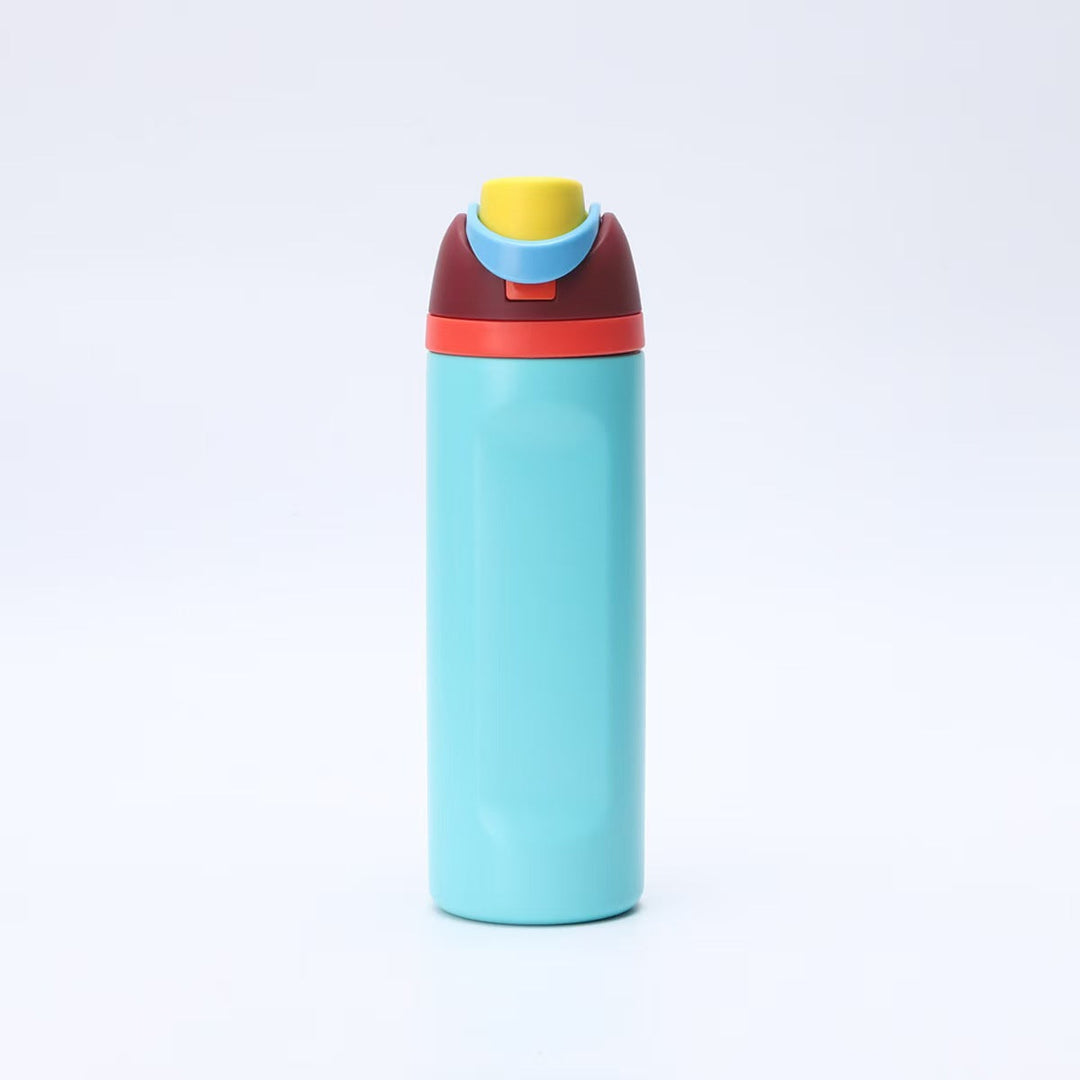 Women's sport insulated water bottle, portable & leak-proof. Keep water cold for workouts or travel.