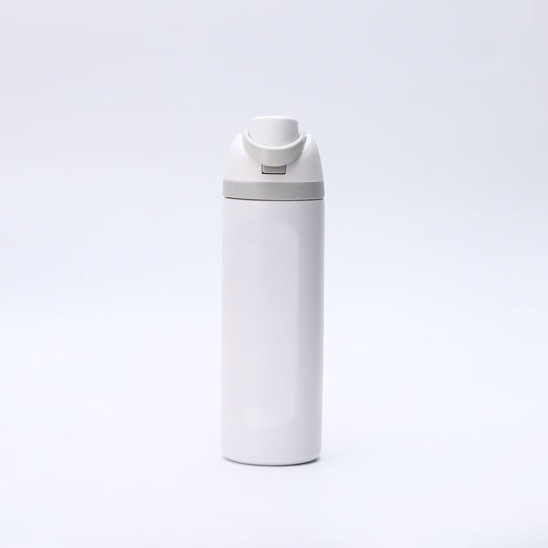 Office-friendly women's insulated water bottle. Enjoy hot coffee or cold water throughout your workday.