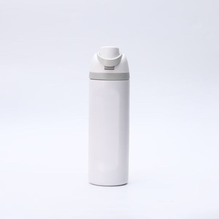 Office-friendly women's insulated water bottle. Enjoy hot coffee or cold water throughout your workday.