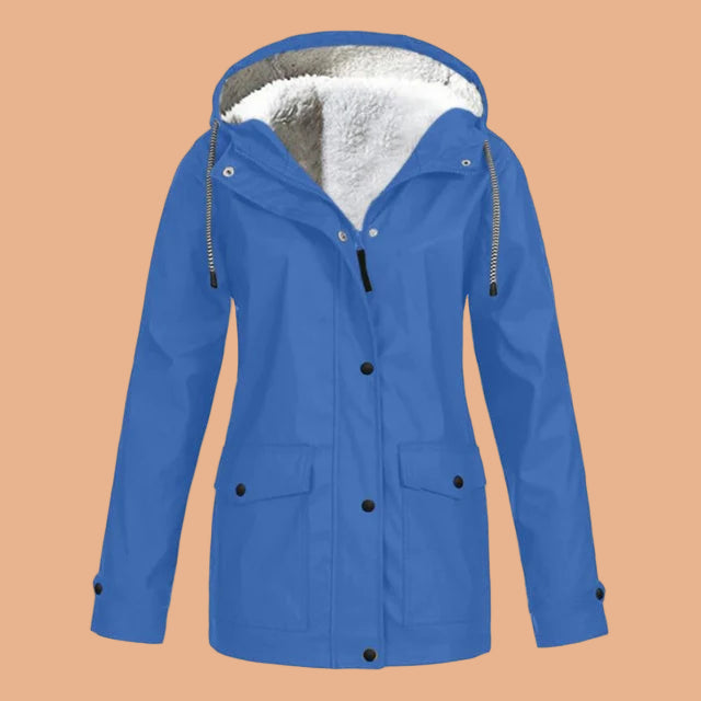 Comfortable and warm women's insulated jacket, perfect for any cold day.