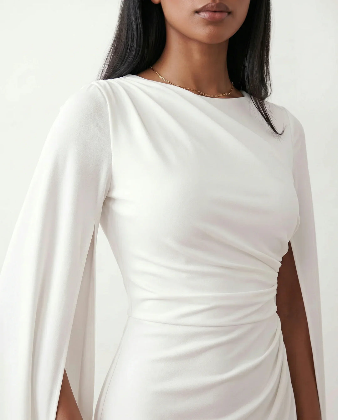 Sleeveless Kamila mermaid maxi dress, offering an elegant, flowing style for women's summer occasions.