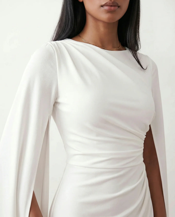 Sleeveless Kamila mermaid maxi dress, offering an elegant, flowing style for women's summer occasions.