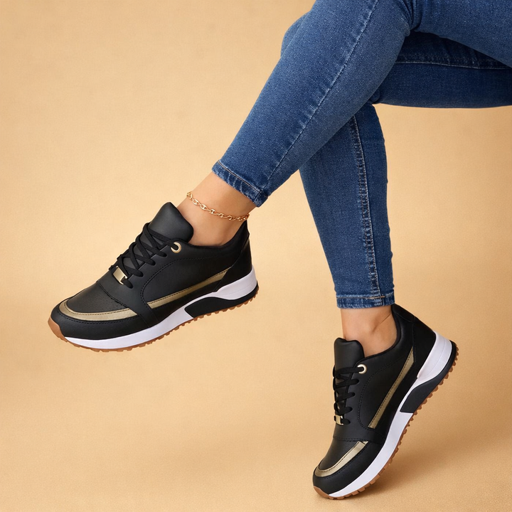 Stylish and comfortable women's lace-up shoes, perfect for all-season wear