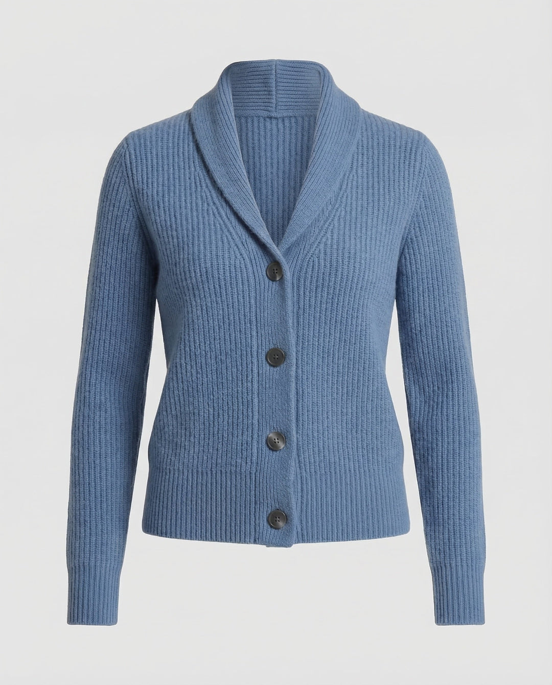 Elegant women's lapel collar cardigan, a must-have knitwear essential