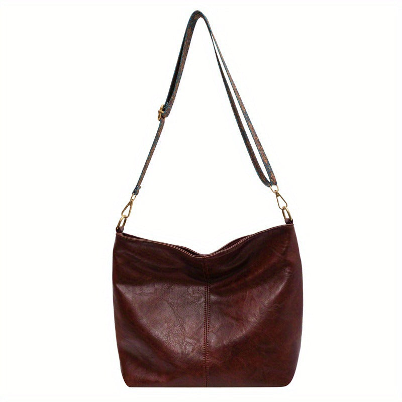 High-quality genuine leather women's handbag, large and versatile for all your accessories.