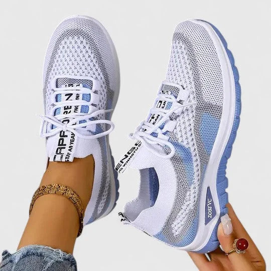 Women's lightweight athletic sneakers for active comfort & everyday walks.