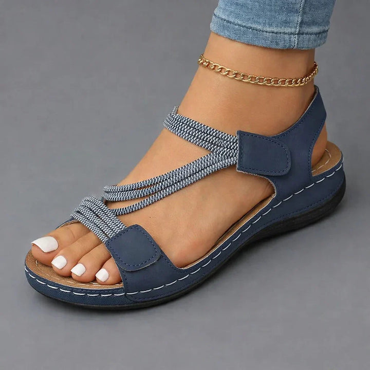 Women's lightweight comfort sandals with adjustable straps, perfect for all-day walking & casual summer wear.