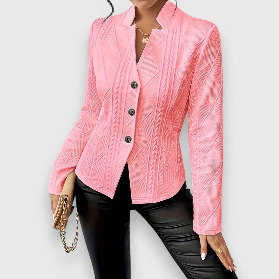 Everyday women's casual jacket, lightweight and versatile for spring layering.