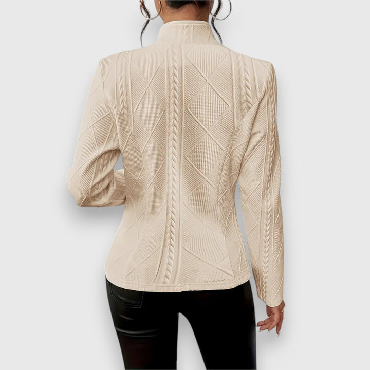 Women's everyday outerwear, a lightweight and versatile layering jacket.