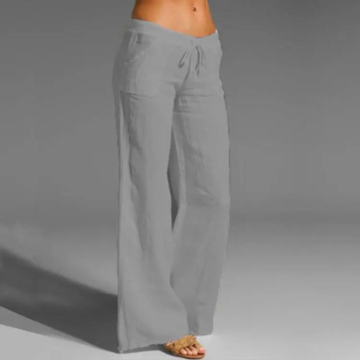 Stylish women's linen pants, perfect for summer fashion and everyday wear