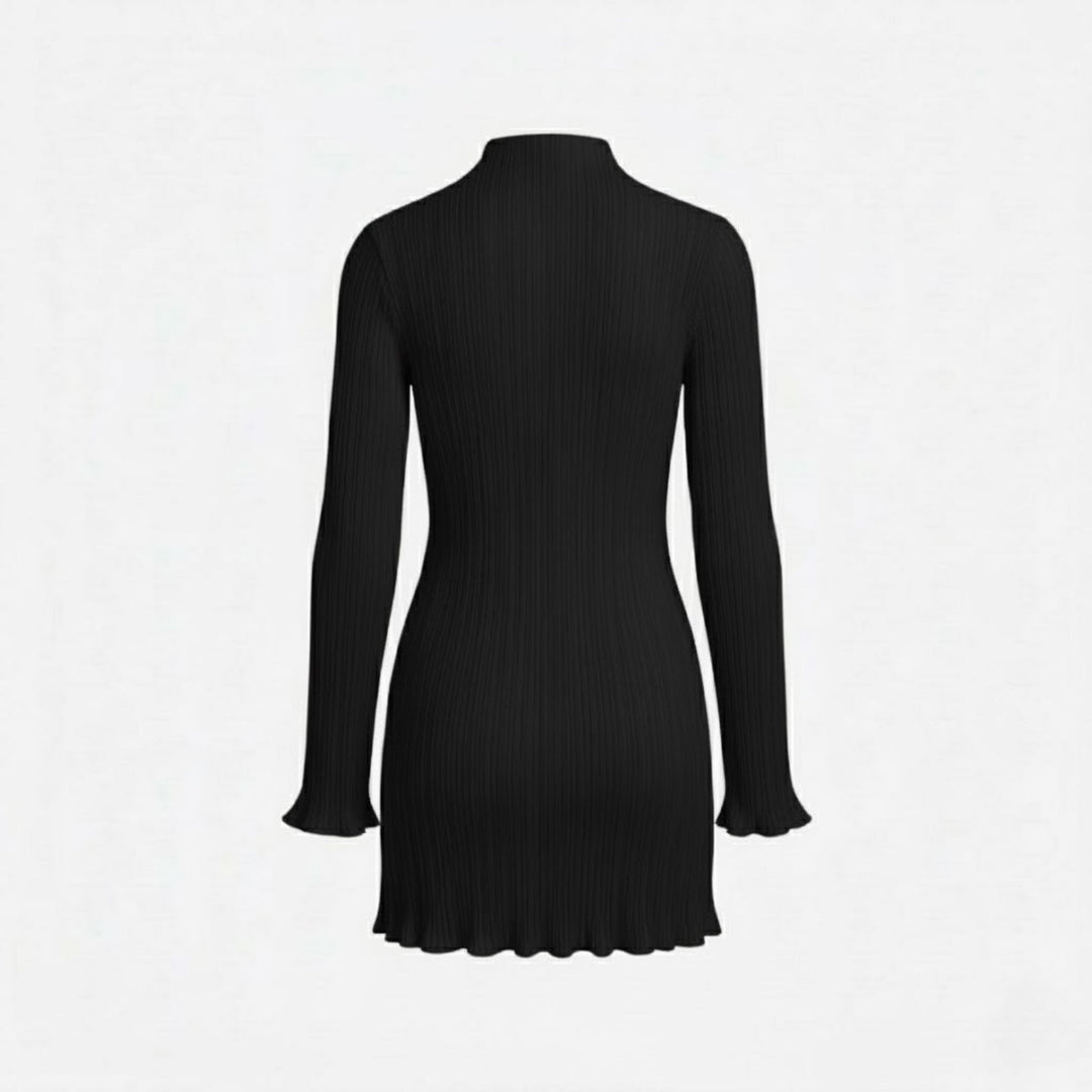 Women's slim fit long sleeve mini dress, perfect as a party or cocktail dress.