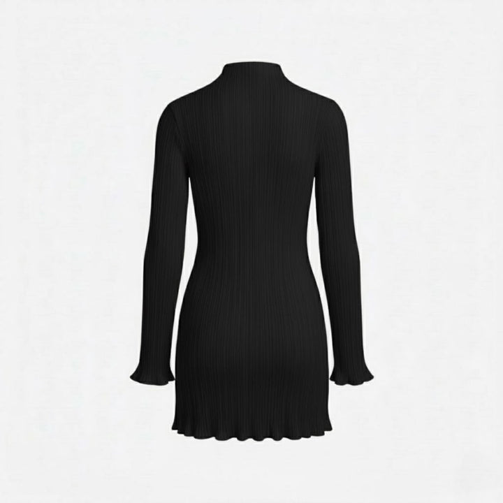 Women's slim fit long sleeve mini dress, perfect as a party or cocktail dress.