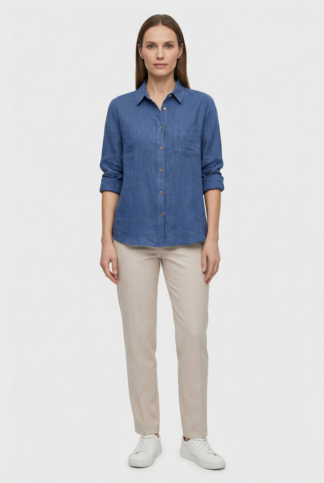 Comfortable basic top for women, loose fit for effortless style