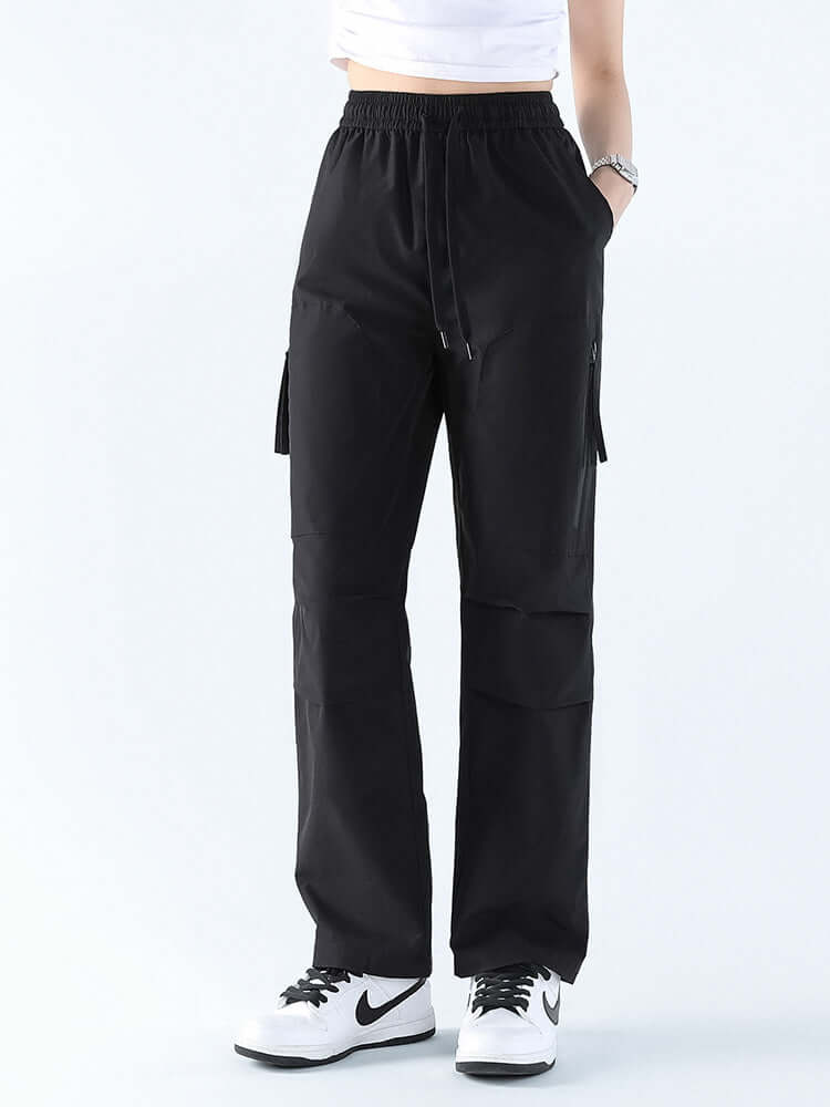 Women's waterproof hiking pants with a loose, straight fit for ultimate outdoor comfort & versatility.