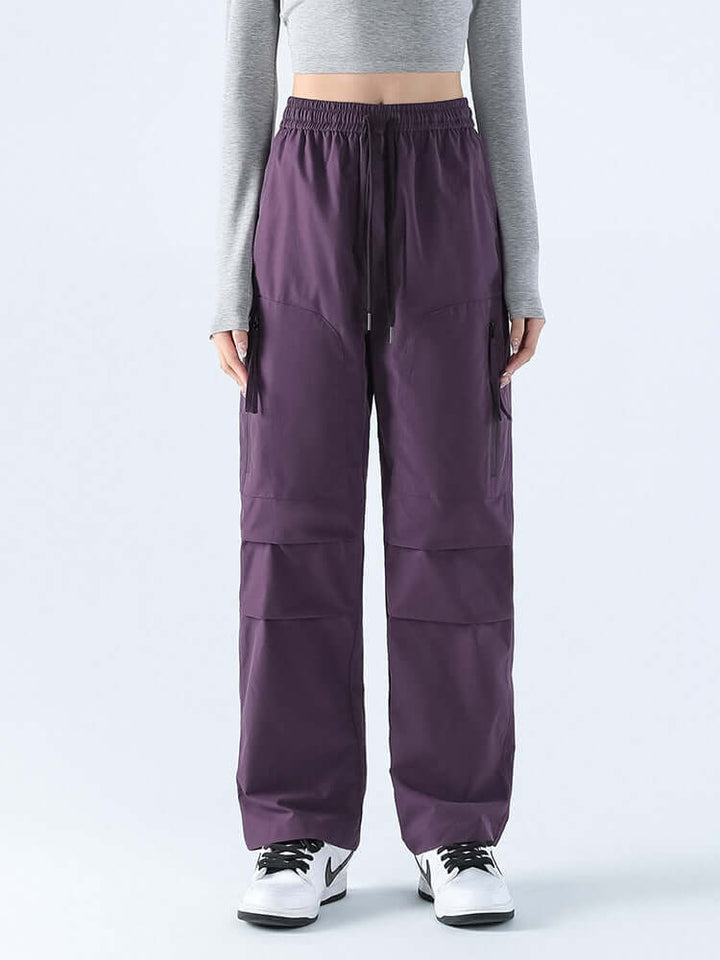 All-weather women's waterproof pants. Loose straight leg design provides comfort & protection for outdoor wear.