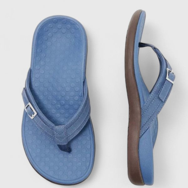 Women's Maine Orthopedic Sandals with arch support, providing all-day comfort & style for summer.