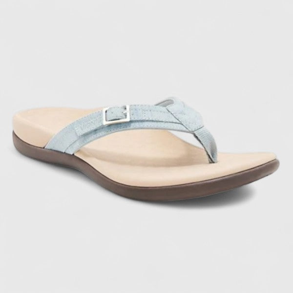 Durable slip-on women's Maine orthopedic sandals featuring excellent arch support for all-day comfortable footwear.