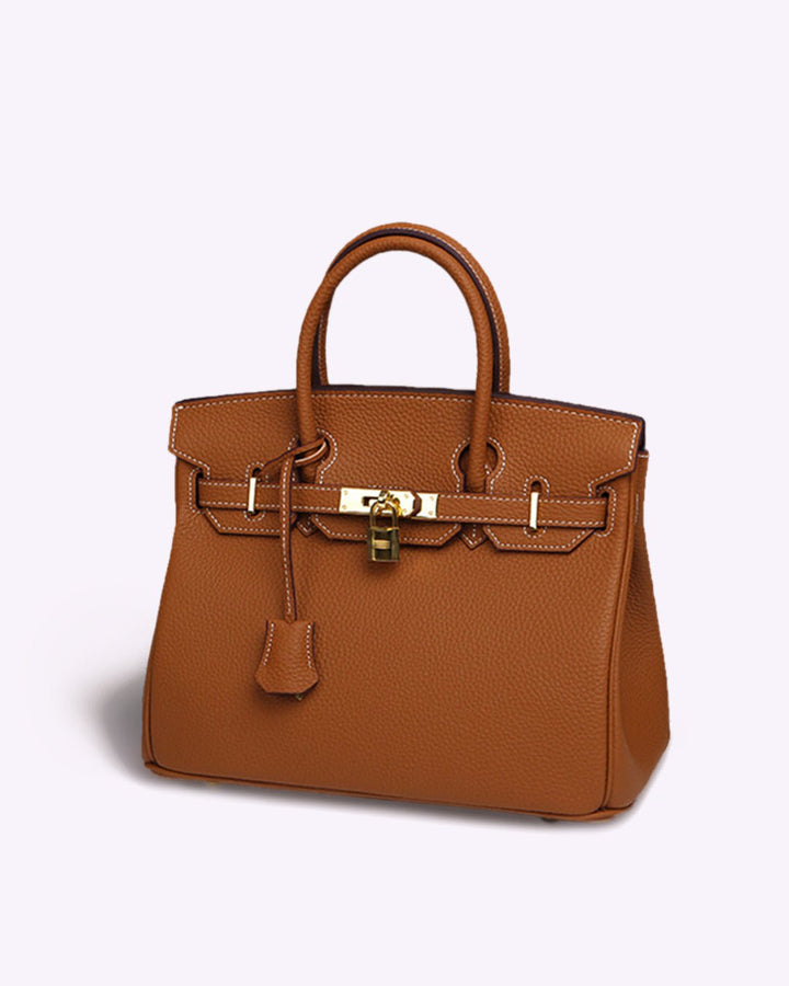 Mathilde oversized laptop tote for women, a luxurious and structured office bag with large capacity.