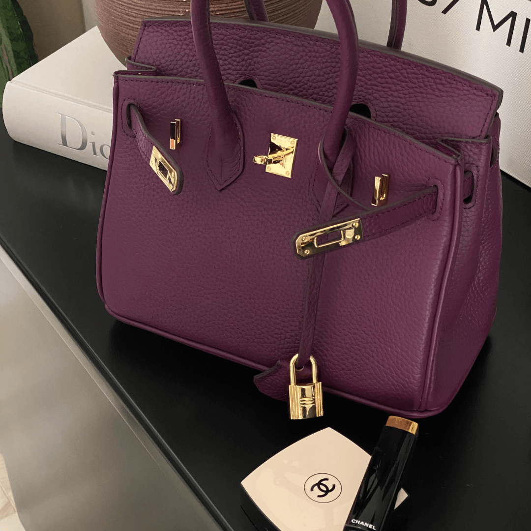 Women's Mathilde spacious laptop tote, an oversized luxury handbag perfect for travel and office.