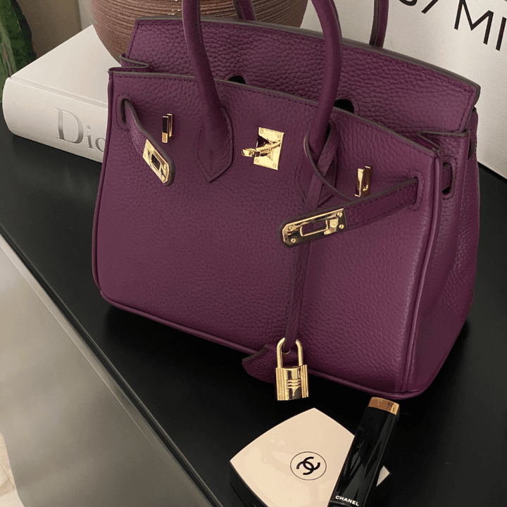 Women's Mathilde spacious laptop tote, an oversized luxury handbag perfect for travel and office.