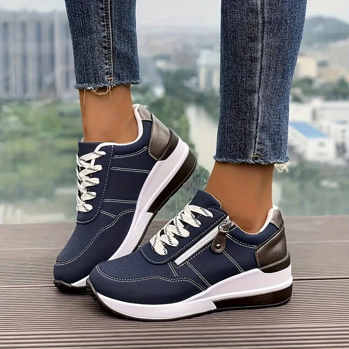 Women's Messa orthopaedic trainers with arch support for elevated comfort. Ideal walking & daily wear shoes.