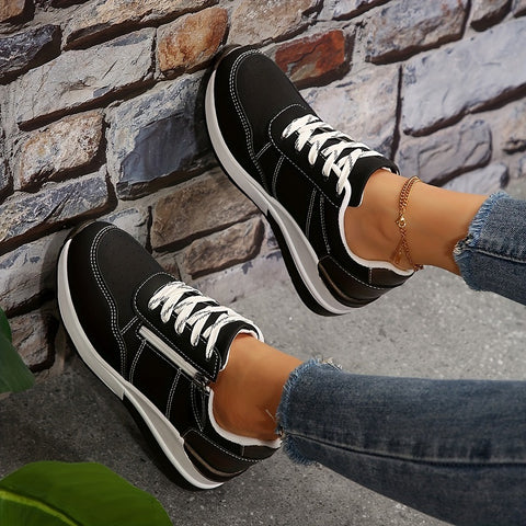 Front view of Women's Messa orthopaedic trainers, offering elevated comfort, arch support & stylish daily wear.