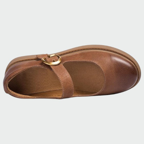 Classic yet modern women's Mary Jane heels. Comfortable and versatile footwear with a sturdy block heel.