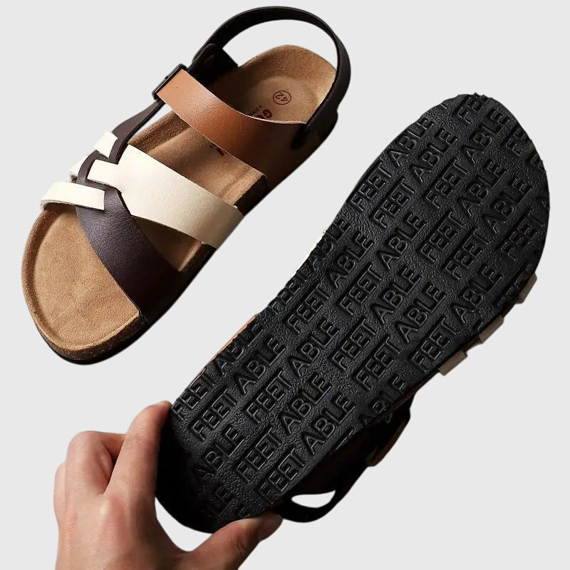 Stylish Nora women's comfort sandals, perfect for casual summer outings and daily walking with great support.