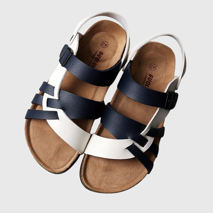 Elegant Nora women's summer sandals with orthopaedic design, ensuring both style and foot comfort.