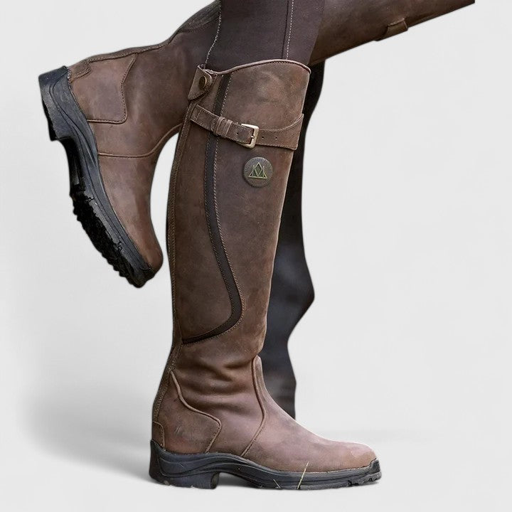 Women's Octavia orthopedic boots for walking, providing arch support, cushioning & slip resistance for all-day comfort.