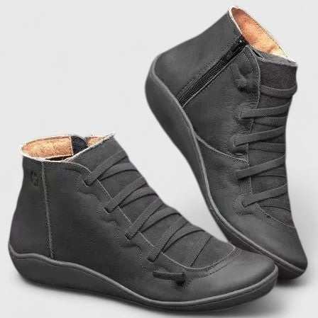 Trendy women's orthopaedic ankle boots offering ultimate comfort, support, and style for all-day wear.