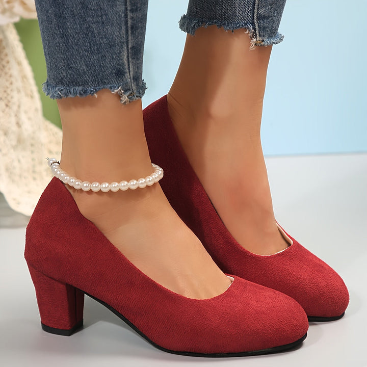 Office-ready orthopaedic heels for women, offering pain relief and robust arch support.