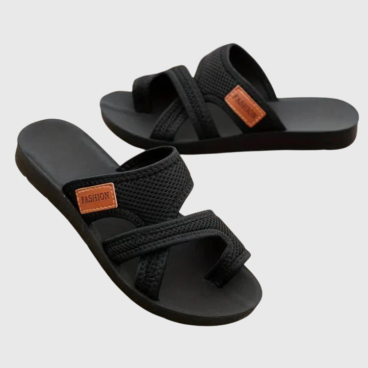 Summer women's sandals: supportive, orthopaedic, with arch support for lasting comfort & foot health.
