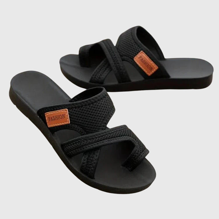 Summer women's sandals: supportive, orthopaedic, with arch support for lasting comfort & foot health.