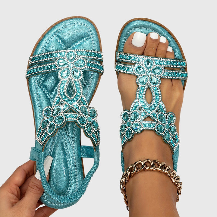 Women's orthopaedic sandals, ultimate foot pain relief, stylish & supportive back strap.