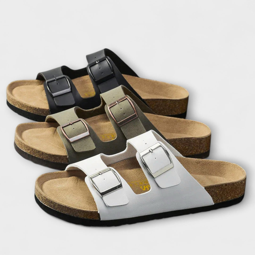 Supportive women's orthopaedic comfort sandals, designed for healthy feet & daily wear.