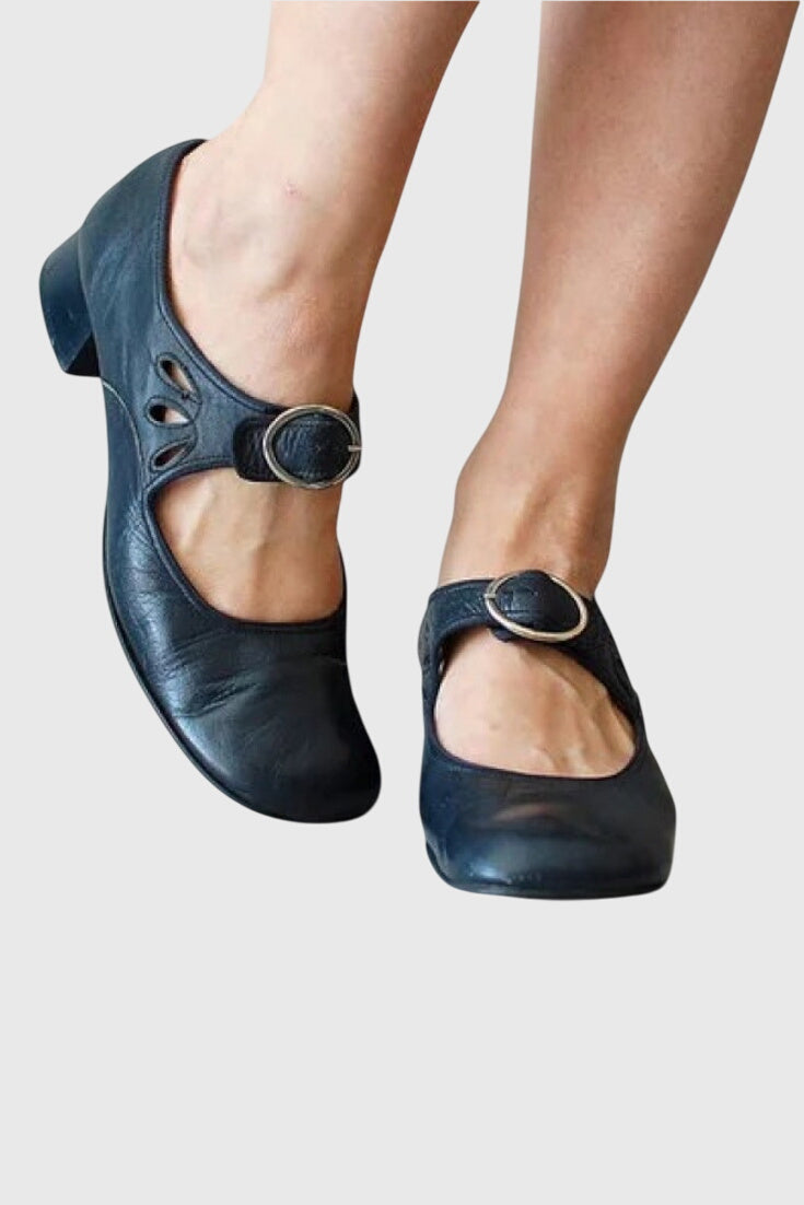 Stylish women's orthopaedic sandals offering excellent arch support and foot pain relief.