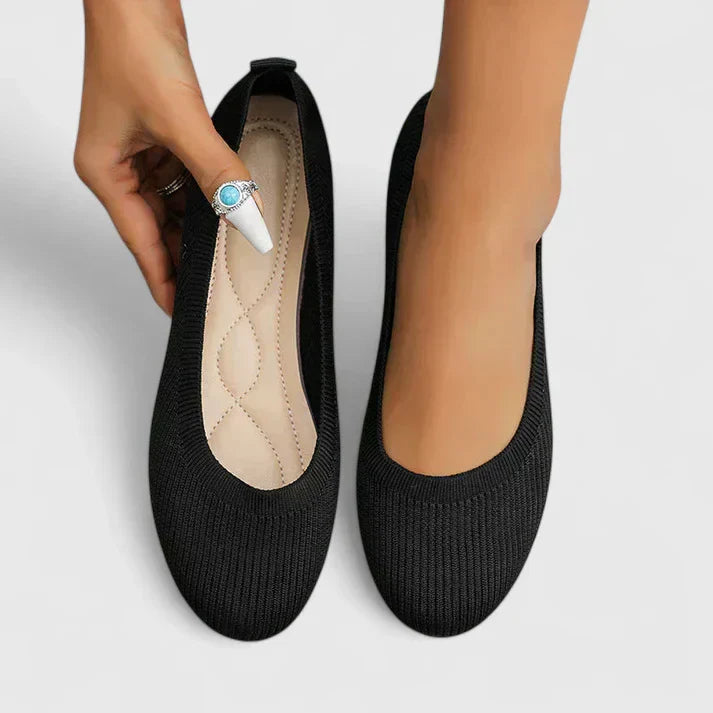 Non-slip women's orthopaedic shoes for superior comfort, posture support & foot health in any setting.