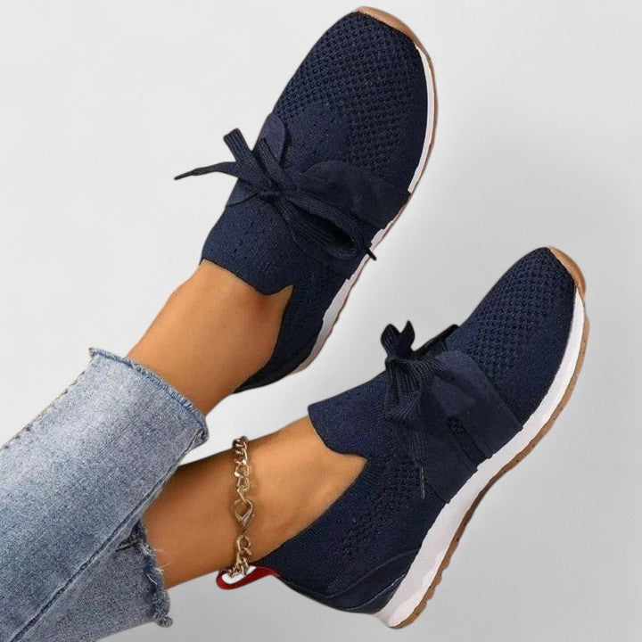 Women's orthopaedic comfort slip-on sneakers for all-day support. Breathable, non-slip walking shoes for active lifestyles.