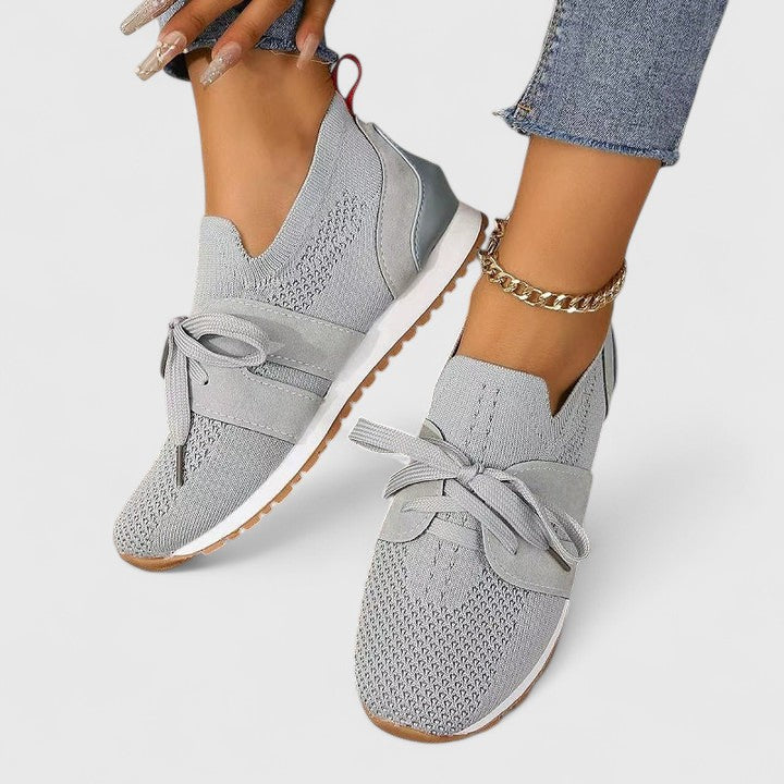 Breathable women's orthopaedic walking shoes with all-day comfort. Slip-on, non-slip design for supportive active lifestyles.