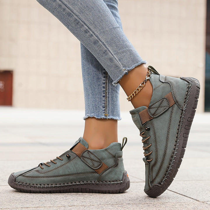 Women's orthopaedic comfort trainers for daily support and comfortable walking.