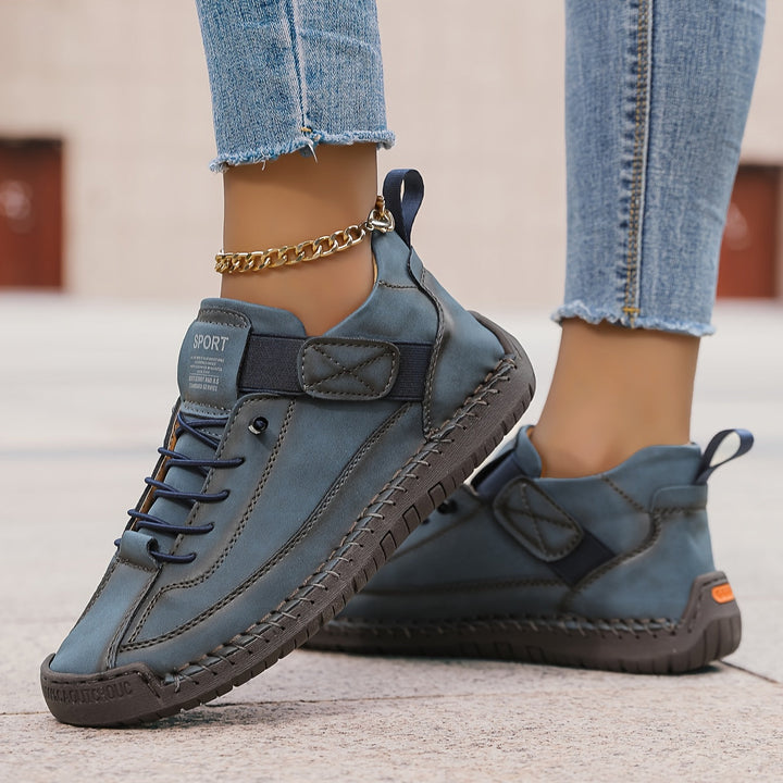 Women's orthopaedic walking shoes, providing superior daily support, cushioning, and foot relief.