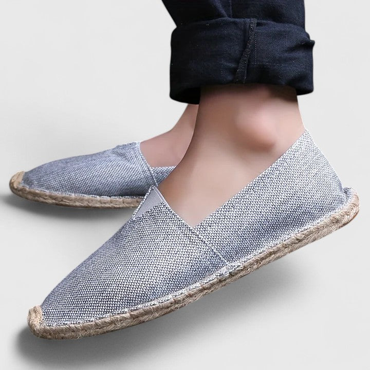 Women's casual orthopaedic espadrilles, comfortable slip-on loafers ideal for stylish summer footwear.