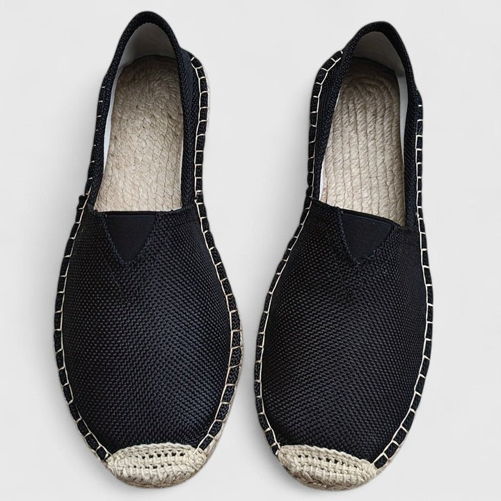 Stylish orthopaedic espadrilles for women, comfortable and casual slip-on loafers for summer footwear.