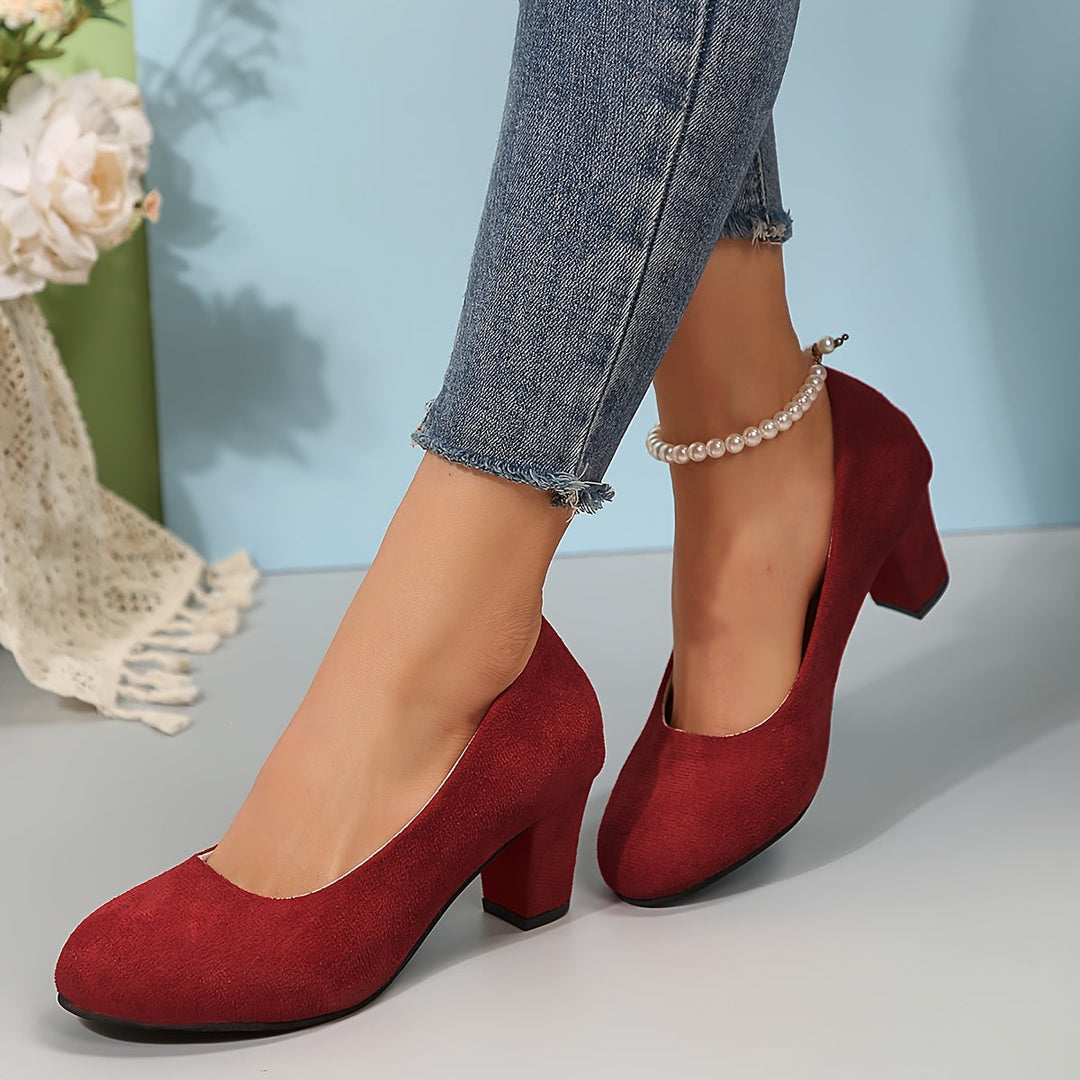 Professional women's orthopaedic heels, combining elegant style with comfortable arch support for work.